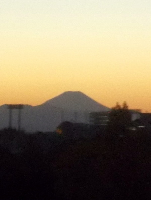 1119富士山夕景 1119富士山夕景