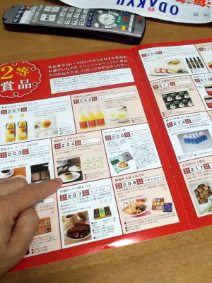 0129二等賞品カタログ 0129二等賞品カタログ