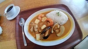 20181003シーフードカレー 20181003シーフードカレー